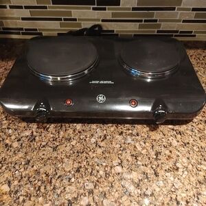GE Table Stove Dual‎ / Double Burner Hot Plate